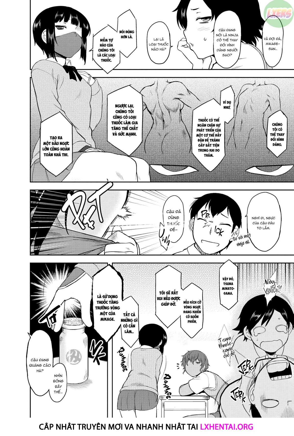 Đọc truyện hentai Bokunchi no Mikage-san - Chap 4