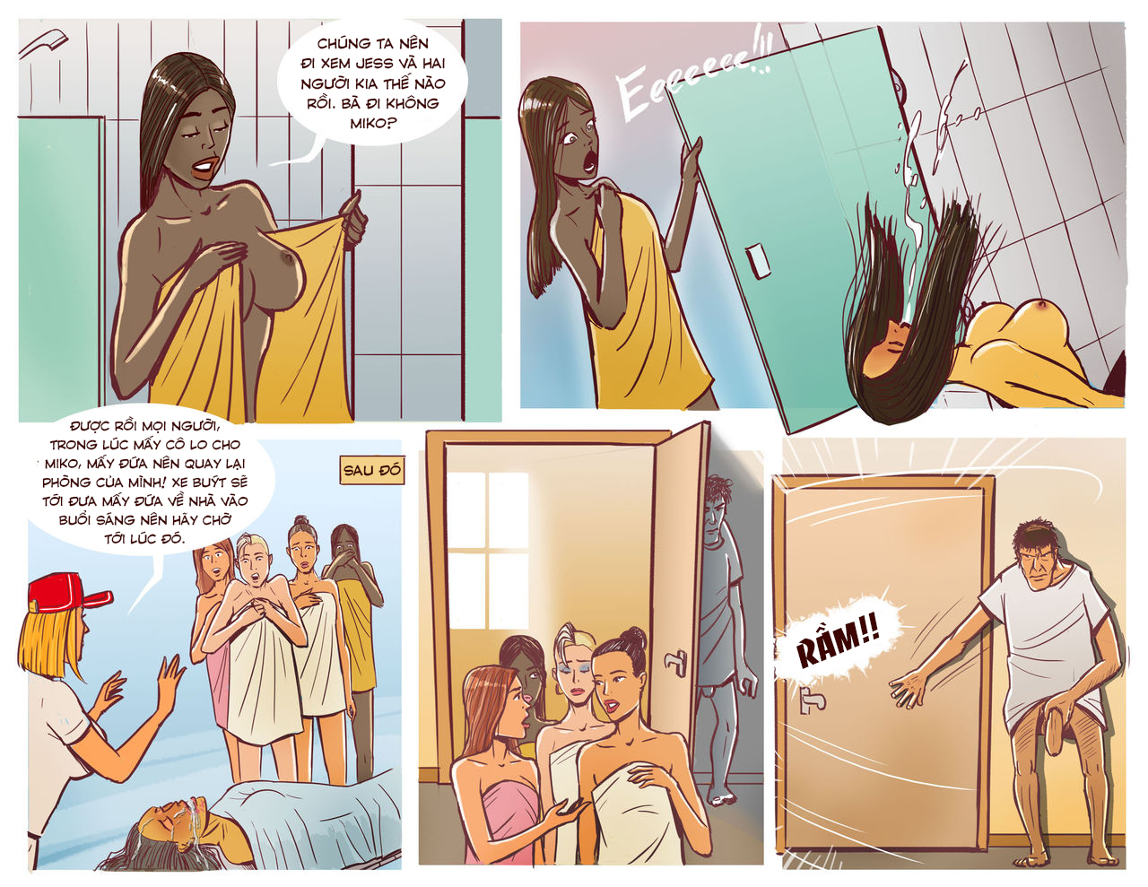 Đọc truyện hentai Thảm sát trại hoạt náo viên bằng gậy thịt - Oneshot