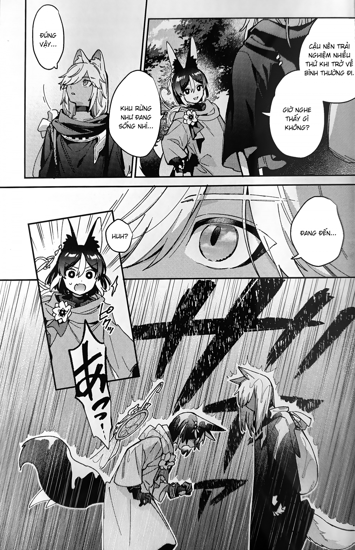 Đọc truyện hentai Anh bạn sói của tôi đang hành động bất thường - Oneshot