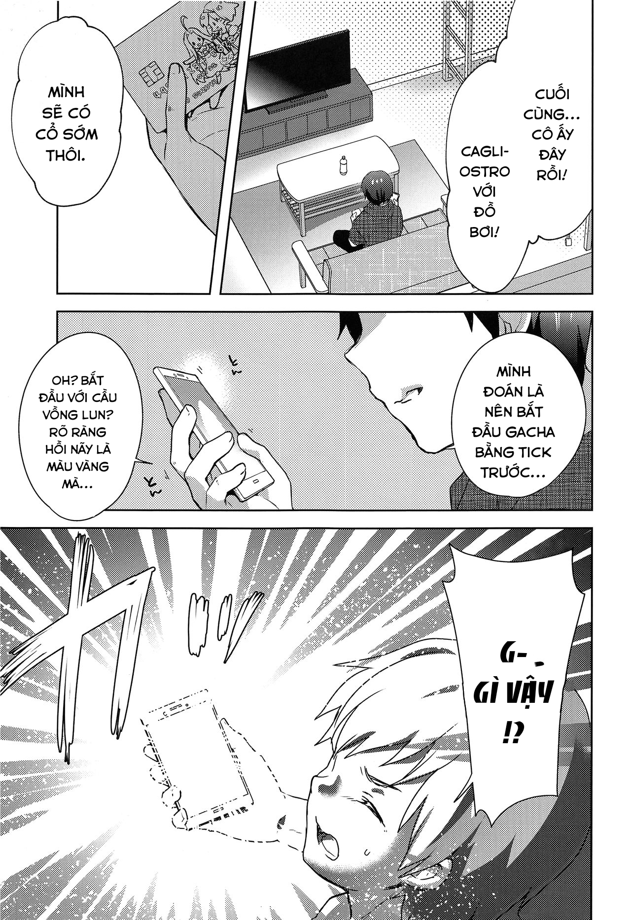 Đọc truyện hentai Quá nghiện gacha, tôi draw luôn Cagliostro ra ngoài đời thật. - NGHIỆN