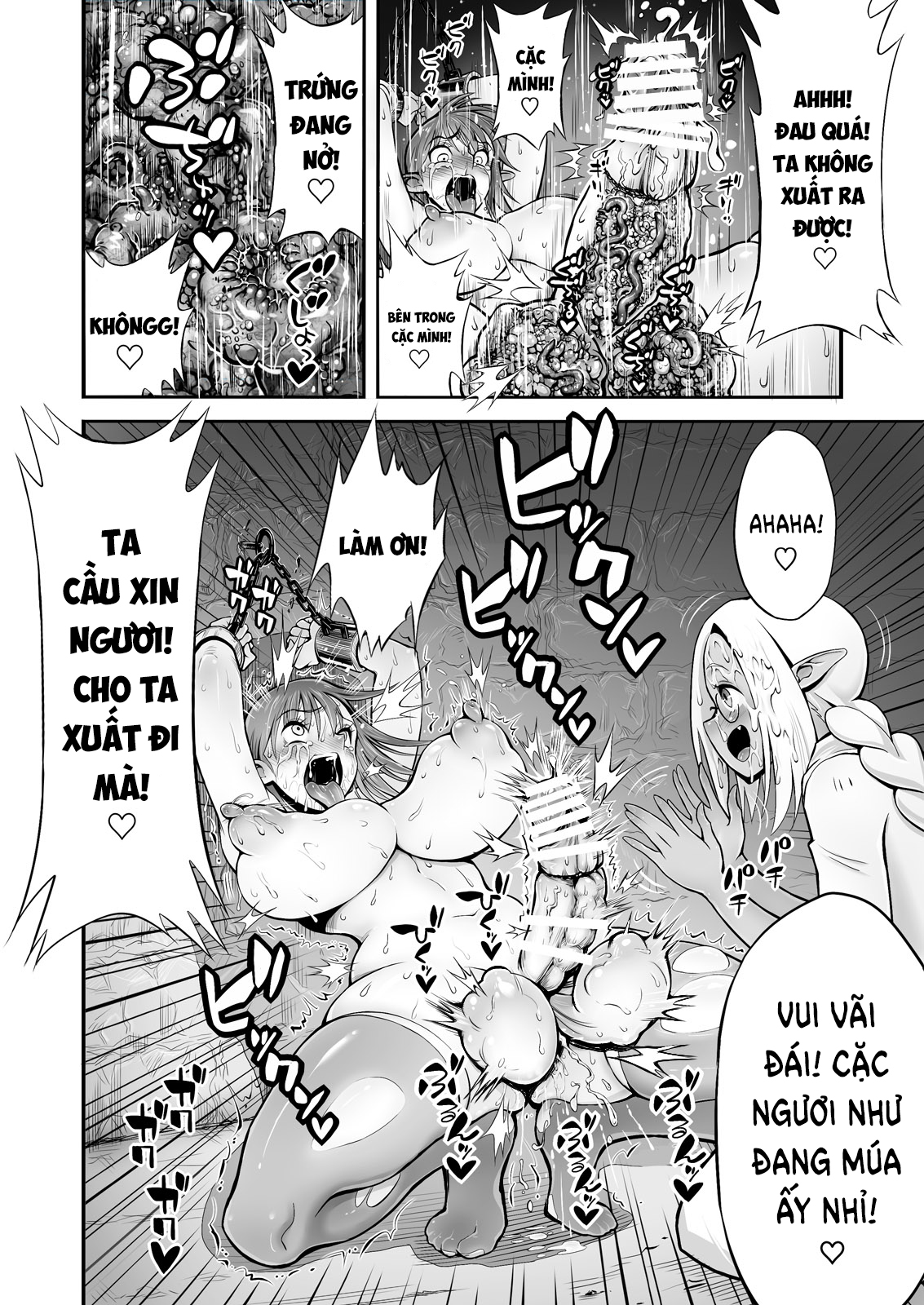 Đọc truyện hentai Futanari Chinpo ni Shokushu Sanran - Oneshot