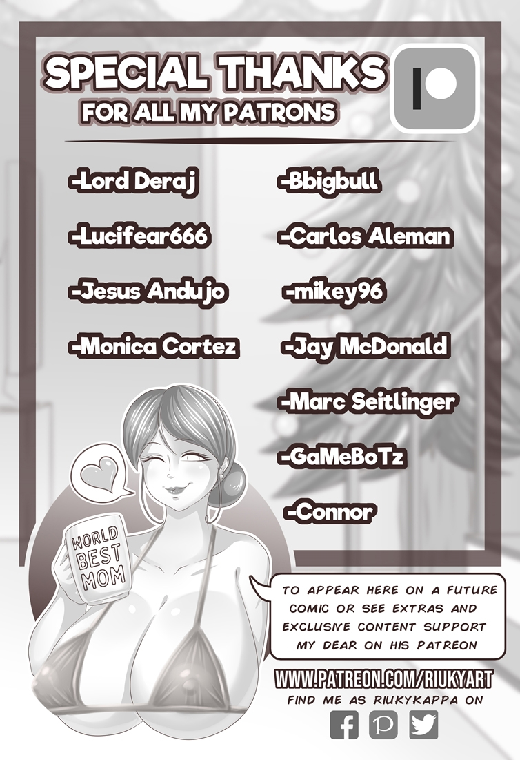 Đọc truyện hentai (Riukykappa) Mom's horny Christmas [Part 3] - Oneshot - Color