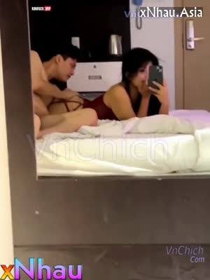 Full clip sex em Ngọc Hân bị bạn trai nắm tóc doggy cực mạnh, làm em sướng há mồm (Full clip sex em Ngọc Hân bị bạn trai nắm tóc doggy cực mạnh, làm em sướng há mồm) [26]