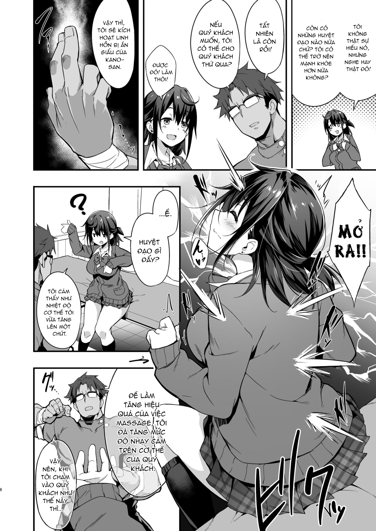 Đọc truyện hentai Nữ sinh trung học được điều trị bằng phương pháp ấn huyệt đạo làm tăng độ nhạy cảm lên mức tối đa! - Oneshot