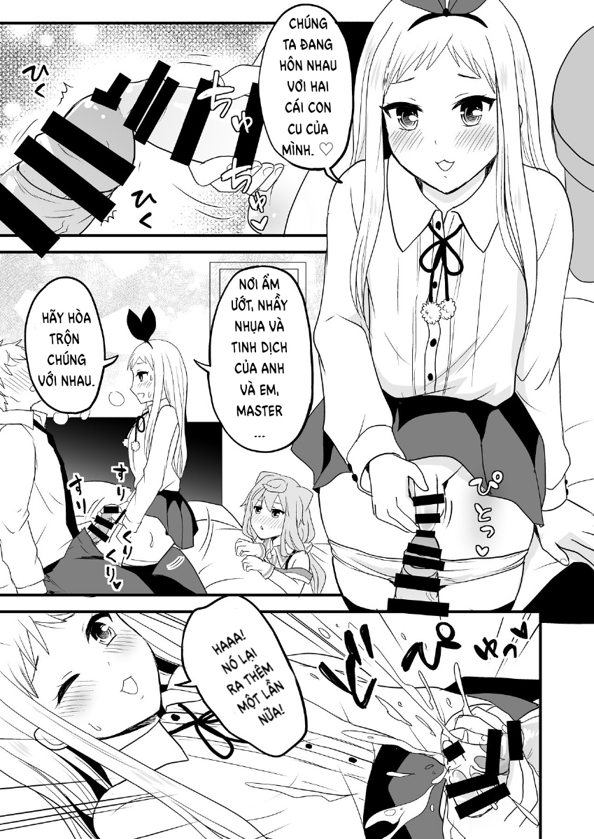 Đọc truyện hentai Otoko 3-nin Yume no Dousei Seikatsu - Oneshot