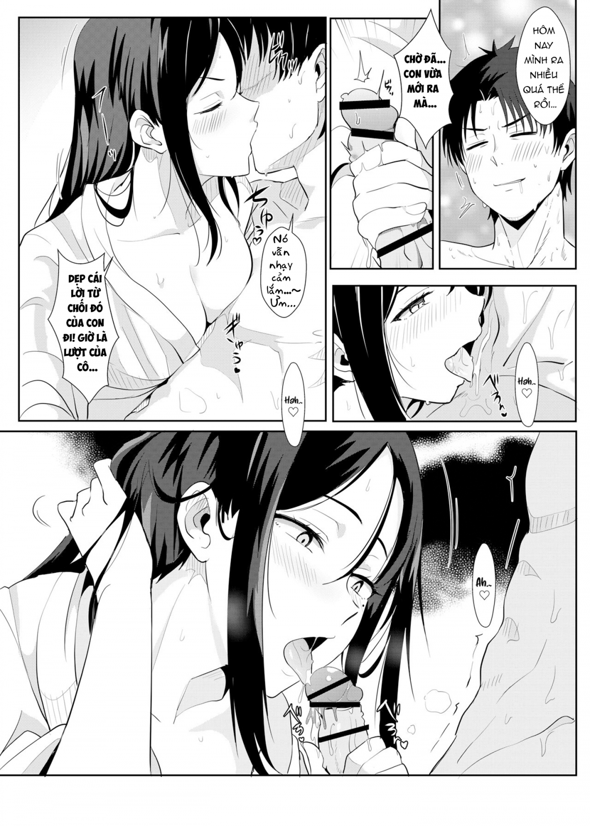 Đọc truyện hentai Tận hưởng suối nước nóng cùng mẹ Tomo và bạn bè cô ấy - Oneshot milf vó tu