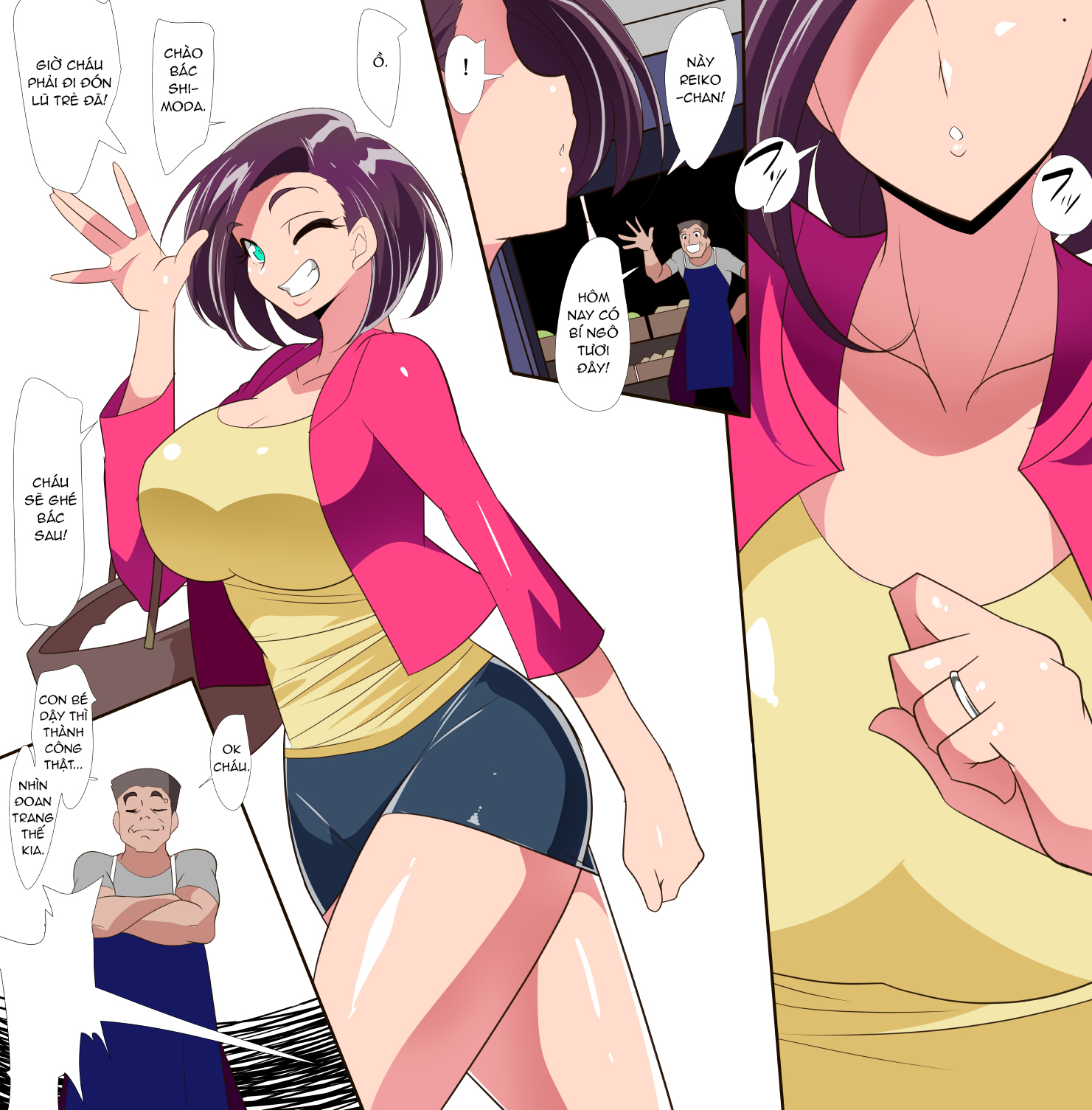 Đọc truyện hentai Đàn bà có chồng siêu dâm đãng - Oneshot