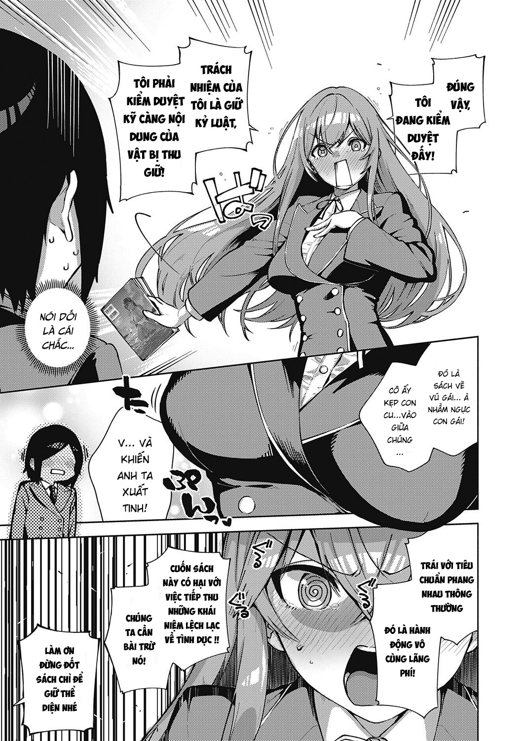 Đọc truyện hentai Hội Trưởng Học Sinh Dâm Đãng - Oneshot