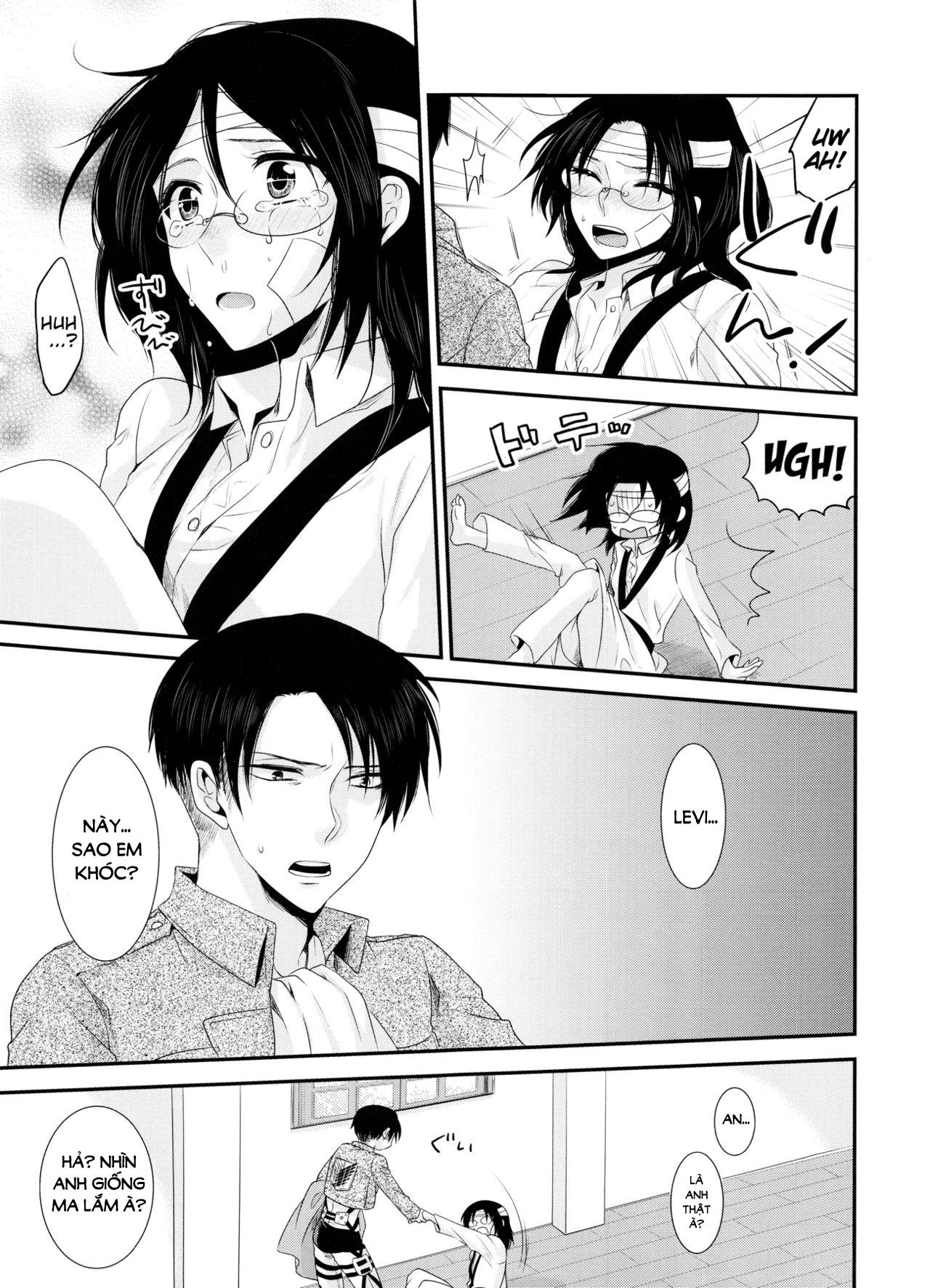 Đọc truyện hentai Kiss me once again (Shingeki no Kyojin) - Chap 5