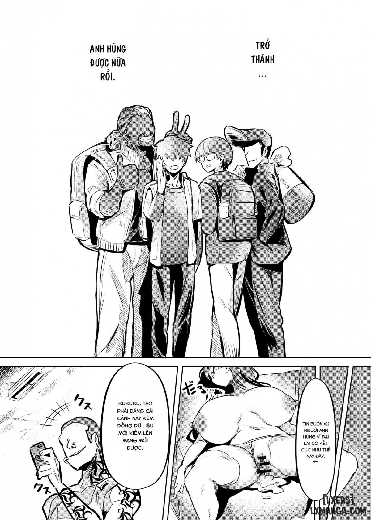 Đọc truyện hentai Tôi đã làm người hùng mà mình ngưỡng mộ mang thai - Oneshot