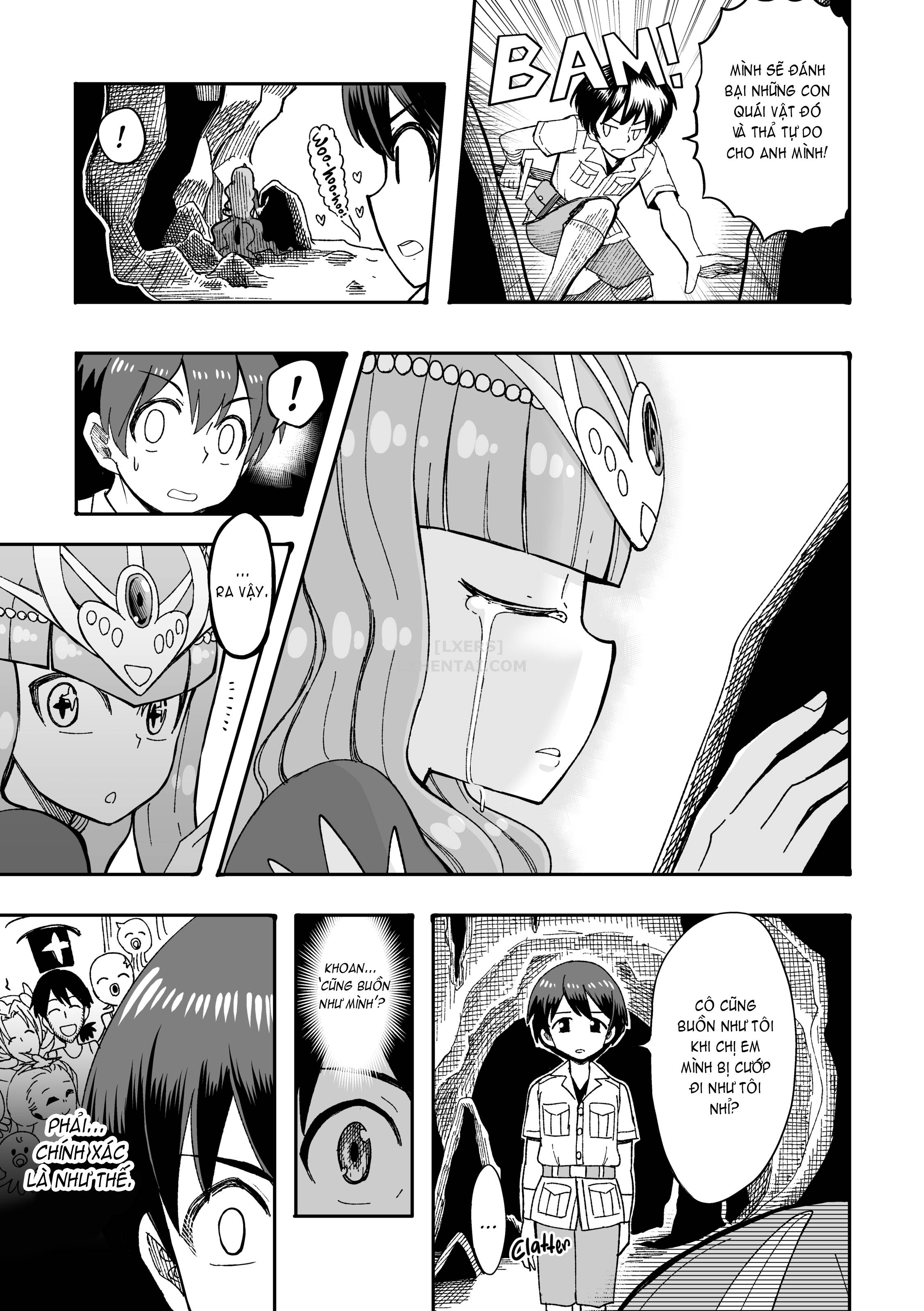 Đọc truyện hentai Monster Girls With a Need for Seed - Chap 13 - The Story of How I Got Wet and Wild with an Octogirl