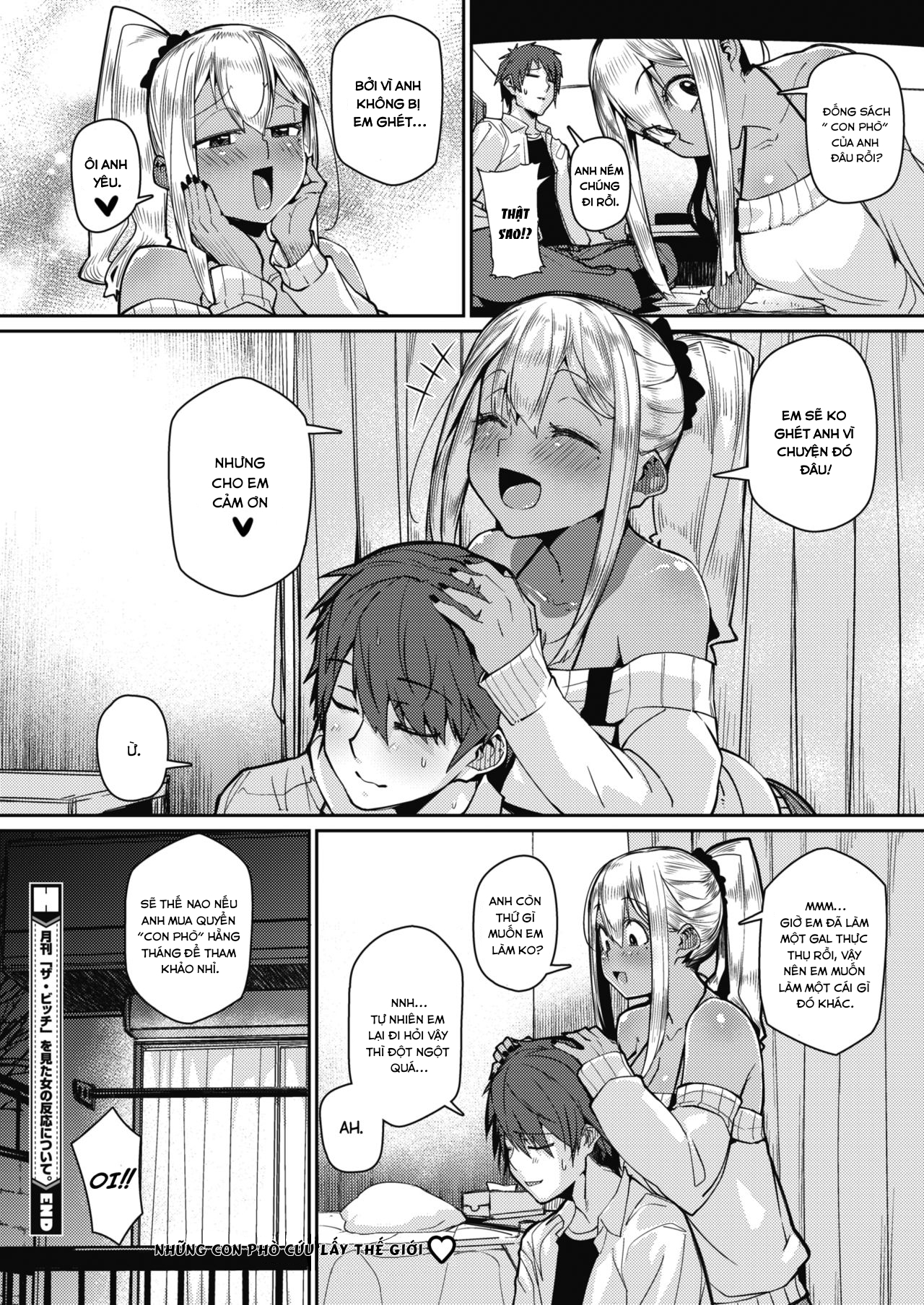 Đọc truyện hentai Phản ứng của bạn gái sẽ ra sao khi phát hiện sách đen - Oneshot