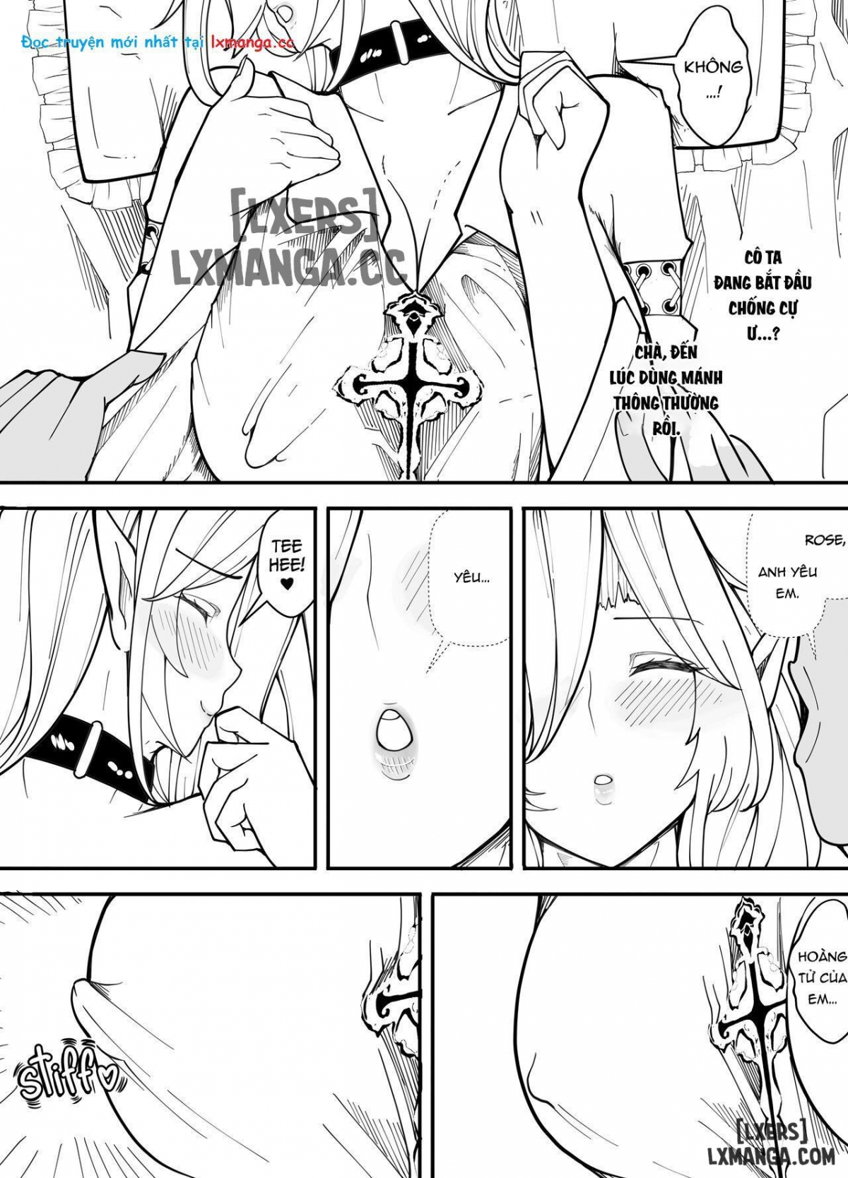 Đọc truyện hentai Ma cà rồng và tên béo khó ưa - Oneshot