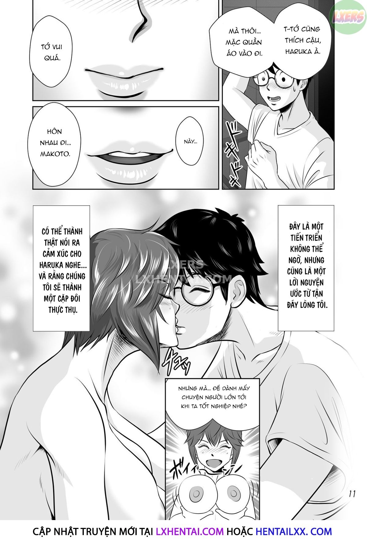 Đọc truyện hentai Cucked With My Childhood Friend Haruka The Critical Moment!! - Chap 1