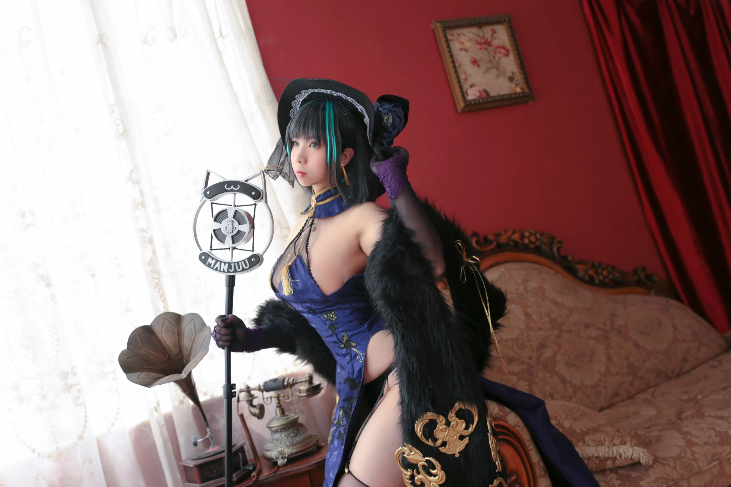 Đọc truyện hentai Tuyển tập Albums siêu phẩm Cosplay - Chap 569 - Meroko_Mei Tong - Cheshire Cheongsam