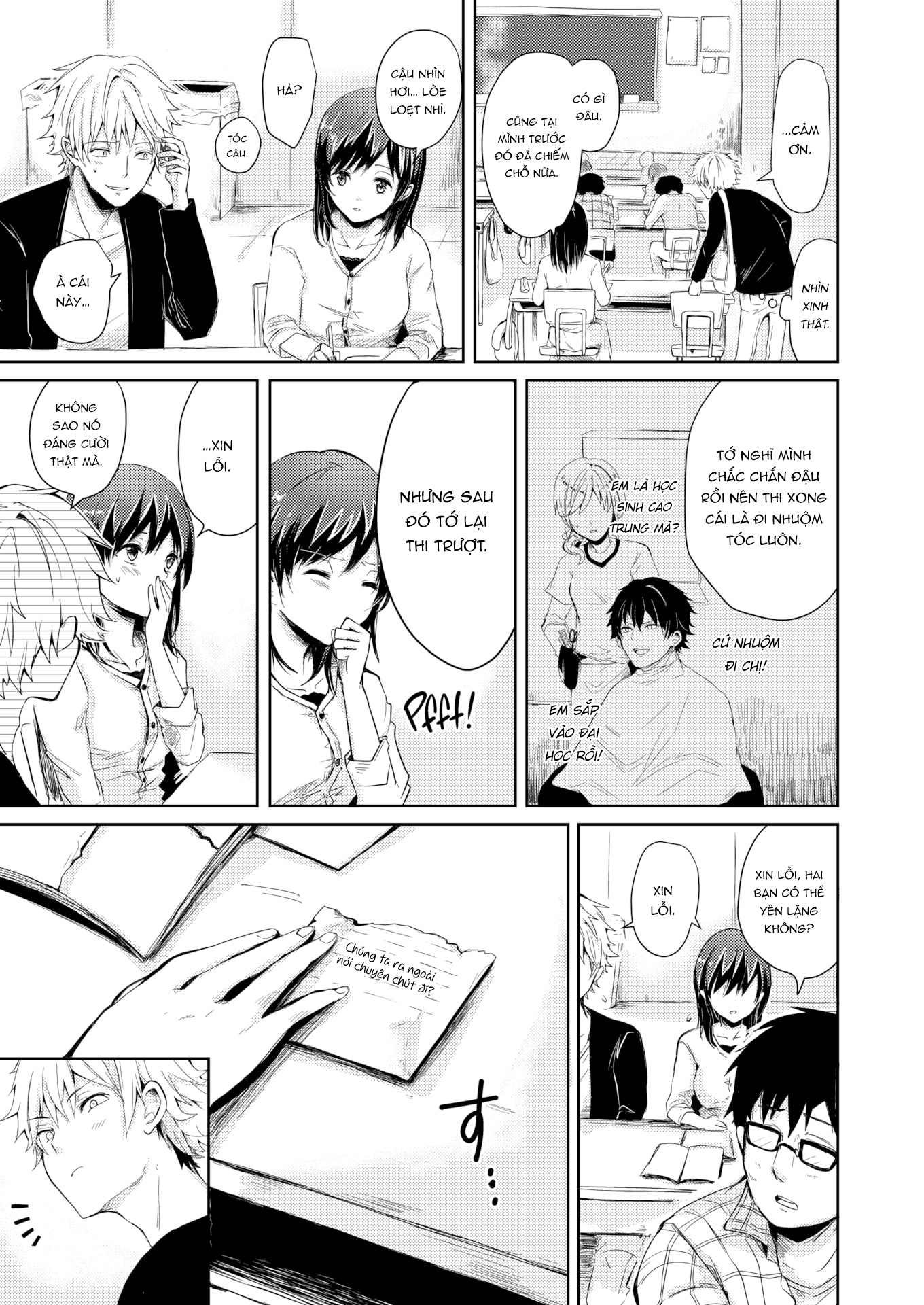 Đọc truyện hentai Nghỉ xả hơi & Rơi vào lưới tình - Oneshot