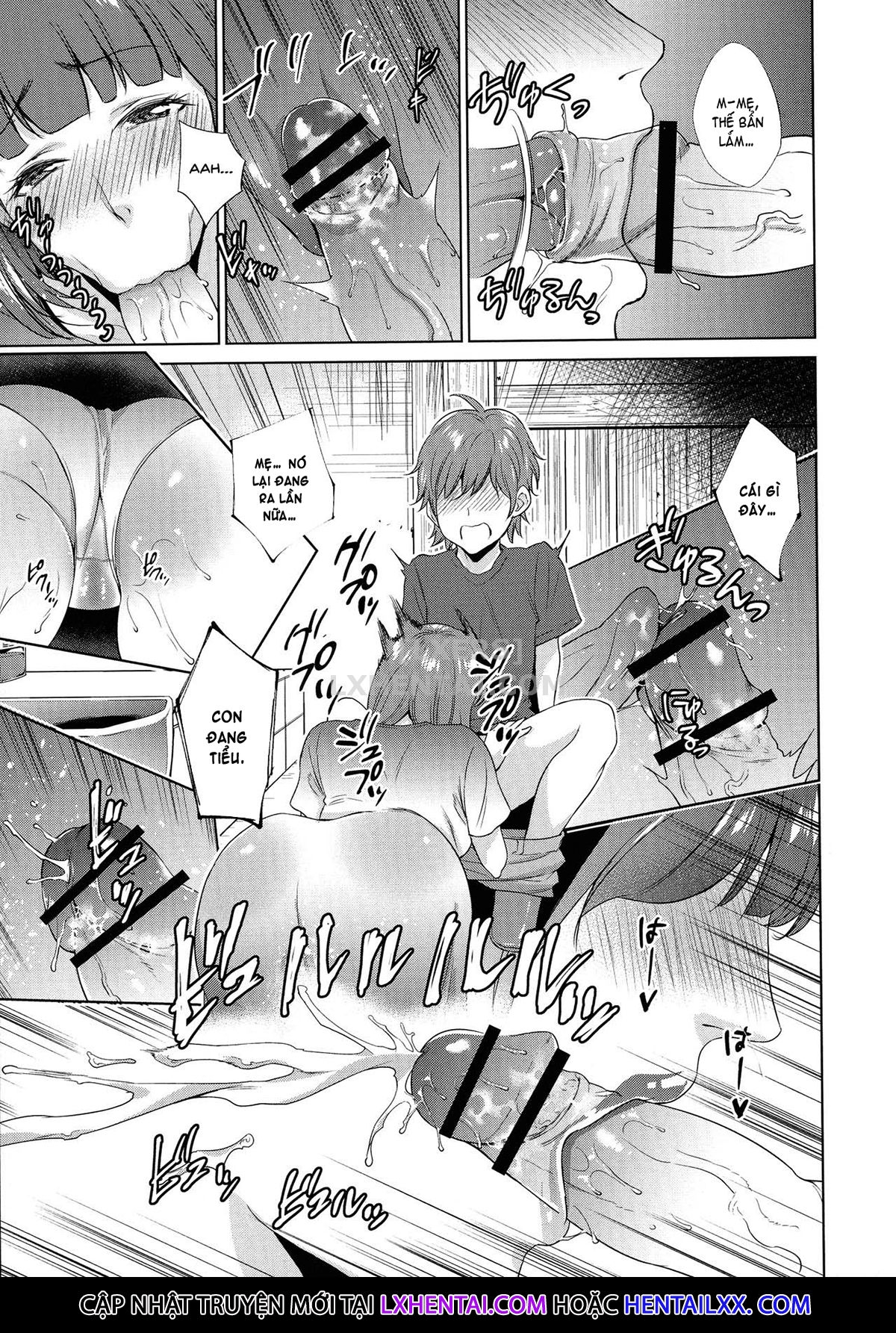 Đọc truyện hentai The Day I Connected With Mom - Chap 2