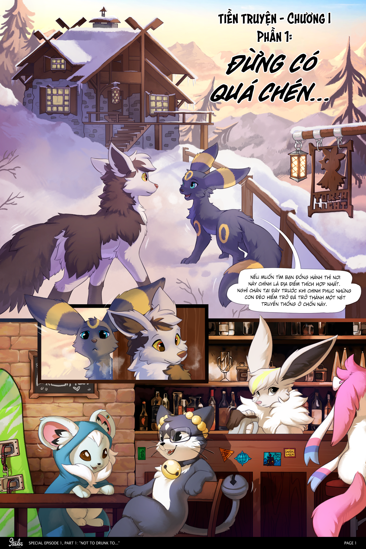 Đọc truyện hentai Một vũ trụ giả tưởng nơi con người không tồn tại - Chap 4 - (TT) Chương 1 P1: Đừng có quá chén...