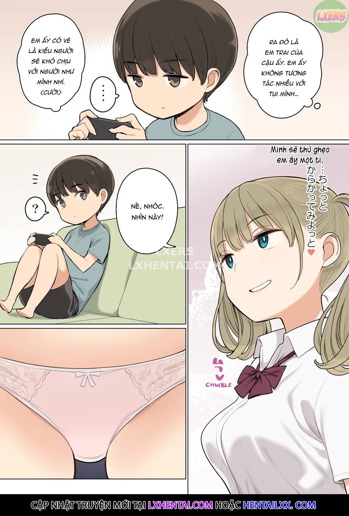 Đọc truyện hentai Onee-chan no Tomodachi ga Ecchi na Hito Bakari datta kara - Oneshot