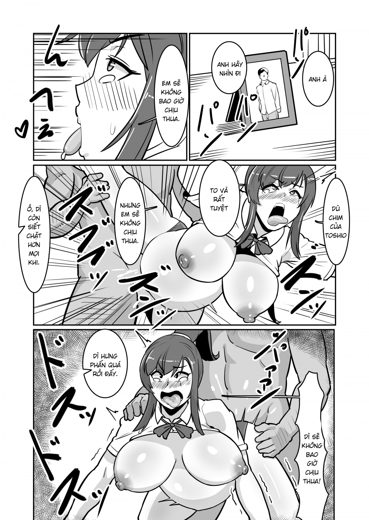 Đọc truyện hentai Bote Oba ~Isourou Saki no Oba-san o Haramasete Botebara Sex Zanmai!~ - Oneshot