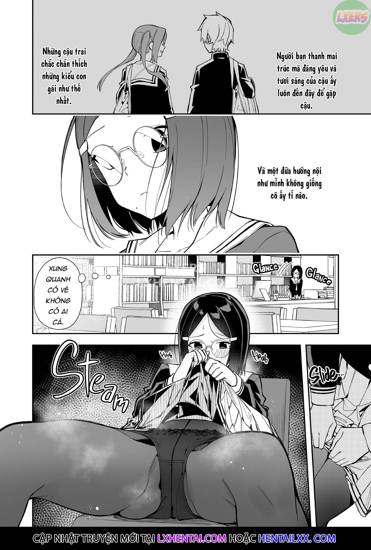 Đọc truyện hentai Uraaka Mousou Joshi - Oneshot - Không che