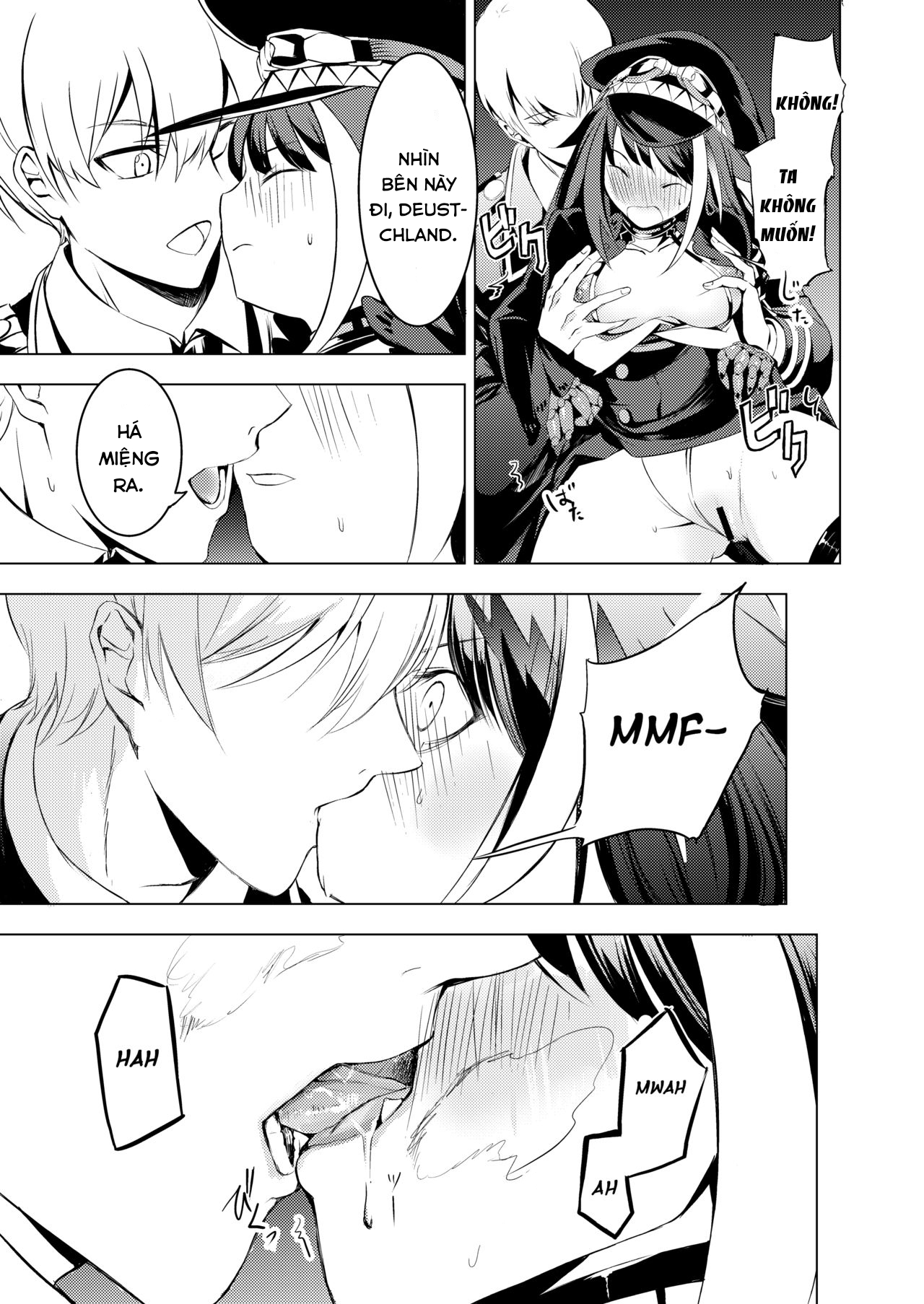 Đọc truyện hentai Kono Deutschland o kimochi yoku sasenasai!! - Oneshot