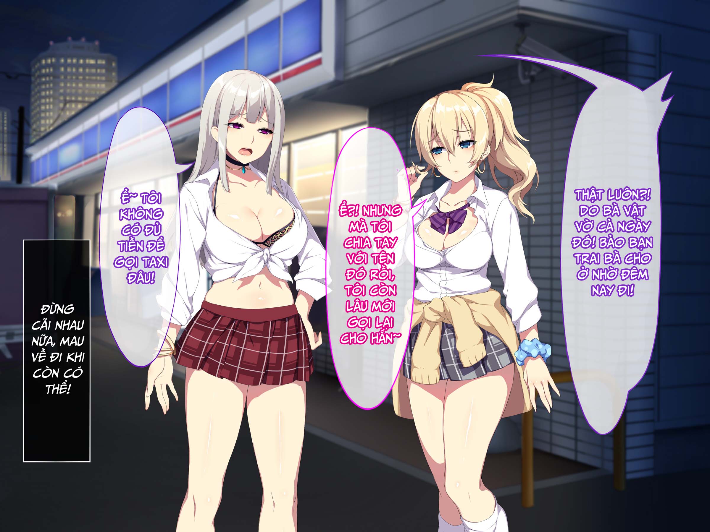 Đọc truyện hentai Cho Hai Em Gal Ở Nhờ Một Đêm - Chap 1 gái vàng