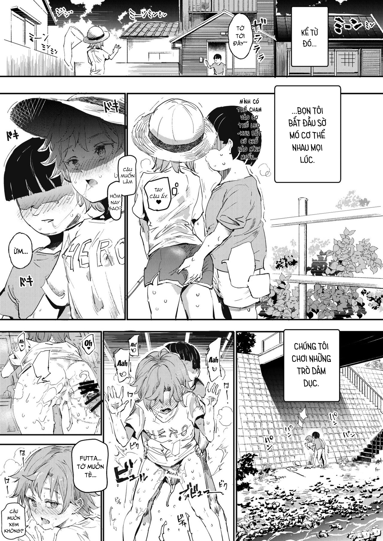 Đọc truyện hentai Mùa hè năm ấy, tôi phát hiện ra thằng bạn thân thuở nhỏ... là con gái! - Chap 1.2