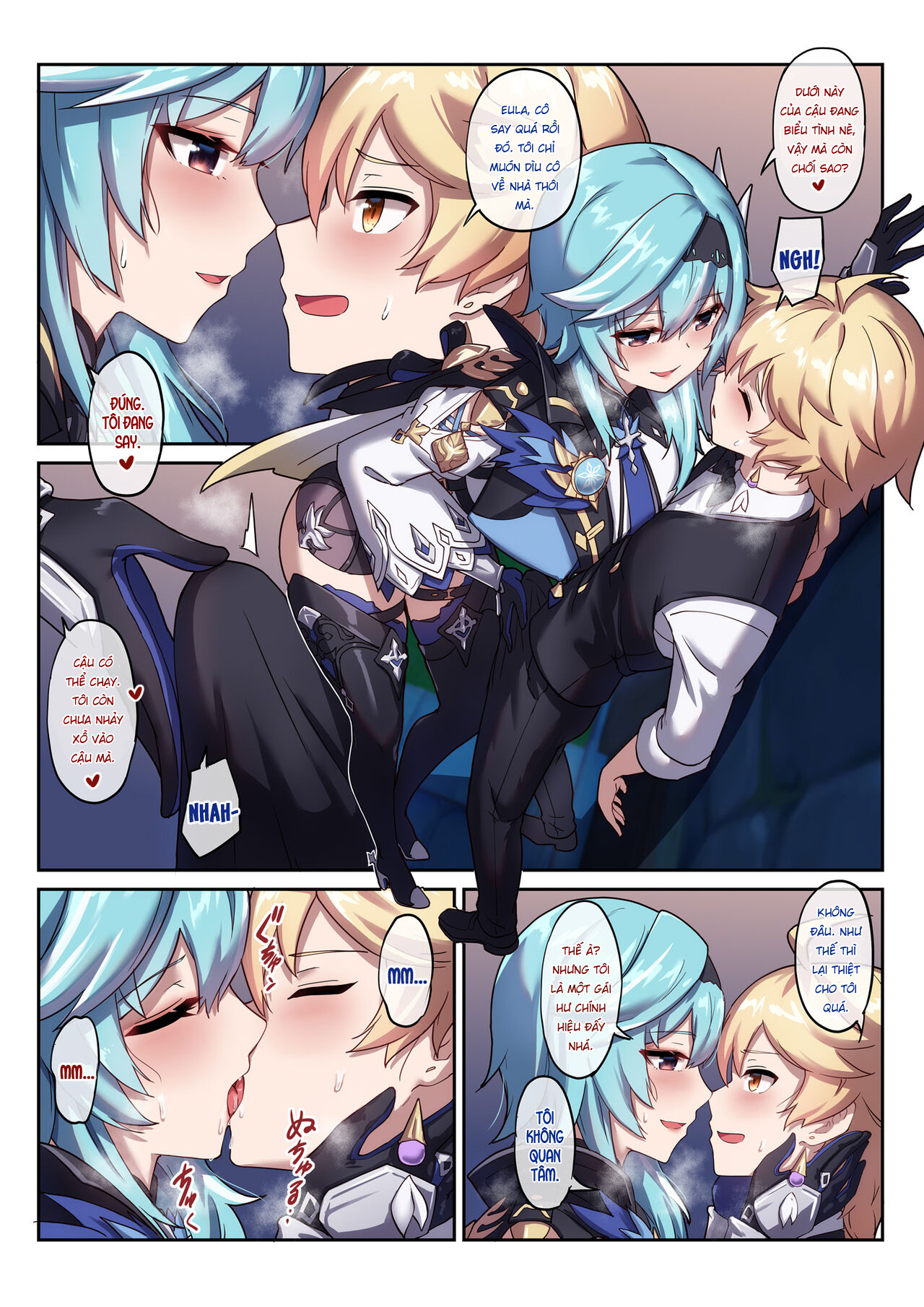 Đọc truyện hentai Eula say rượu - Oneshot nuột