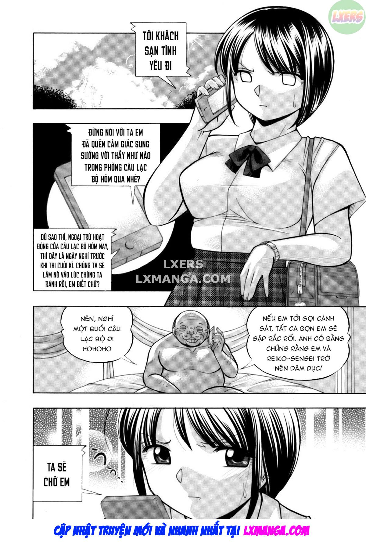Đọc truyện hentai Nữ giáo viên dâm đãng và em học sinh may mắn - Chap 5