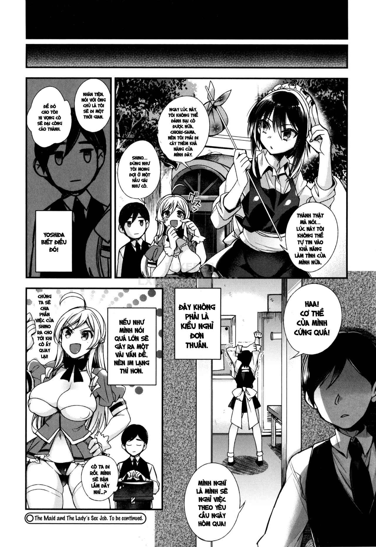 Đọc truyện hentai Ojou-Sama To Maid No Midara Na Seikatsu - Chap 4
