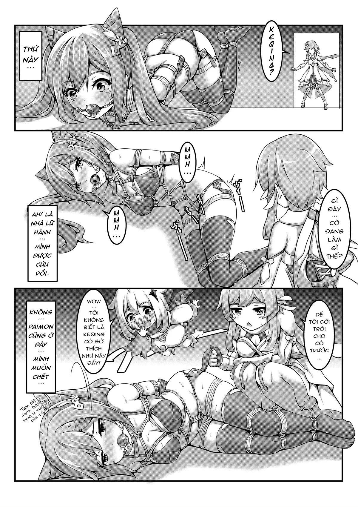 Đọc truyện hentai Làm ơn đừng mở rương tùy tiện mà quý cô Keqing!!! - Oneshot