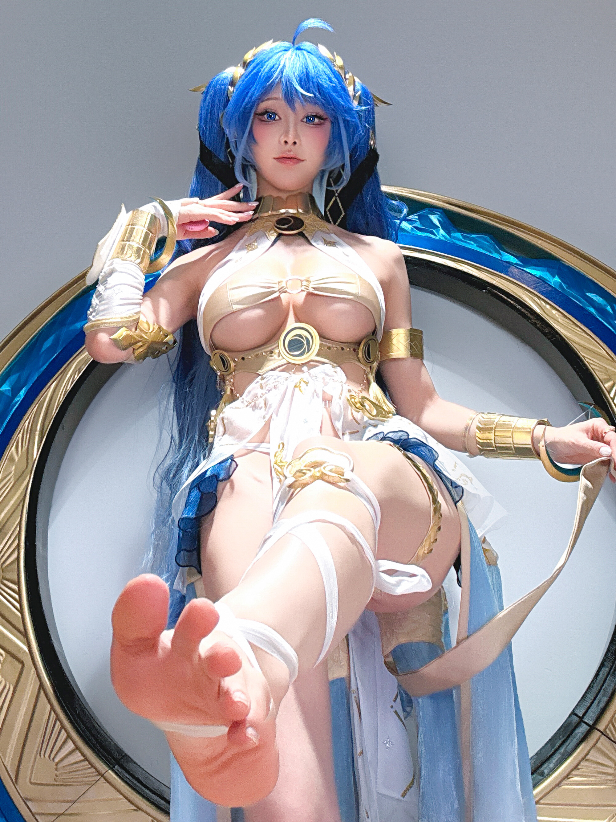 Đọc truyện hentai Tuyển tập Albums siêu phẩm Cosplay - Chap 1349 - Aqua Selfie Tier (Luno)