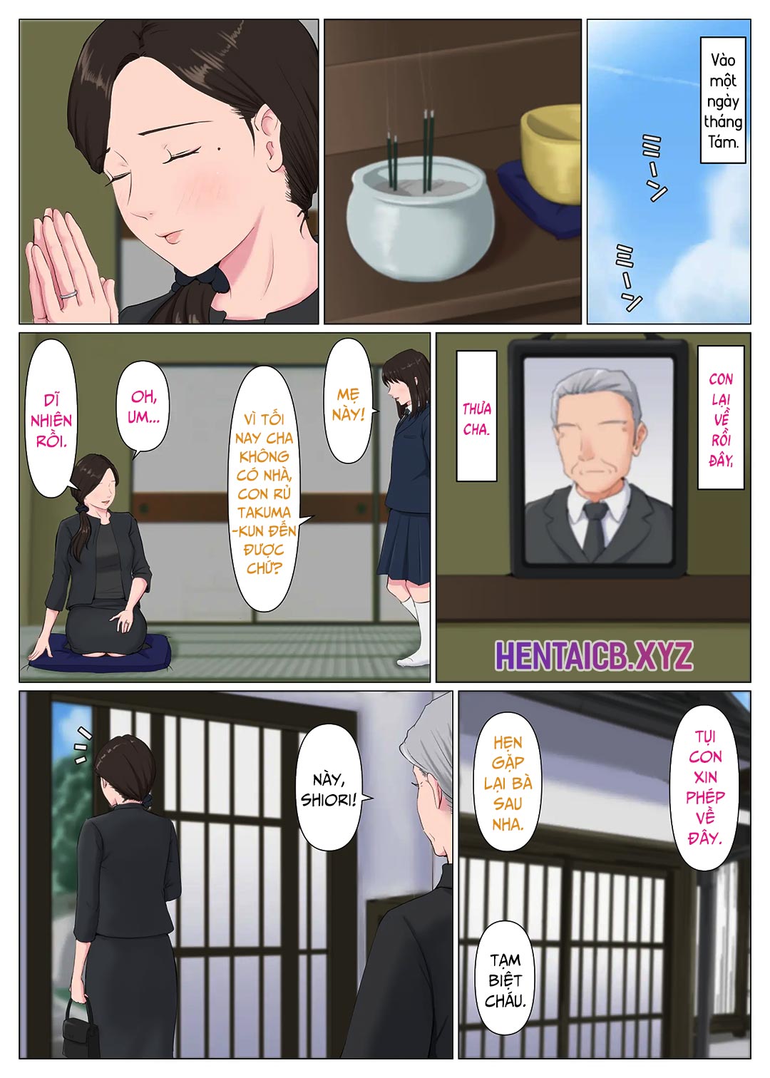 Đọc truyện hentai Người phụ nữ giống mẹ tôi - Chap 2.2