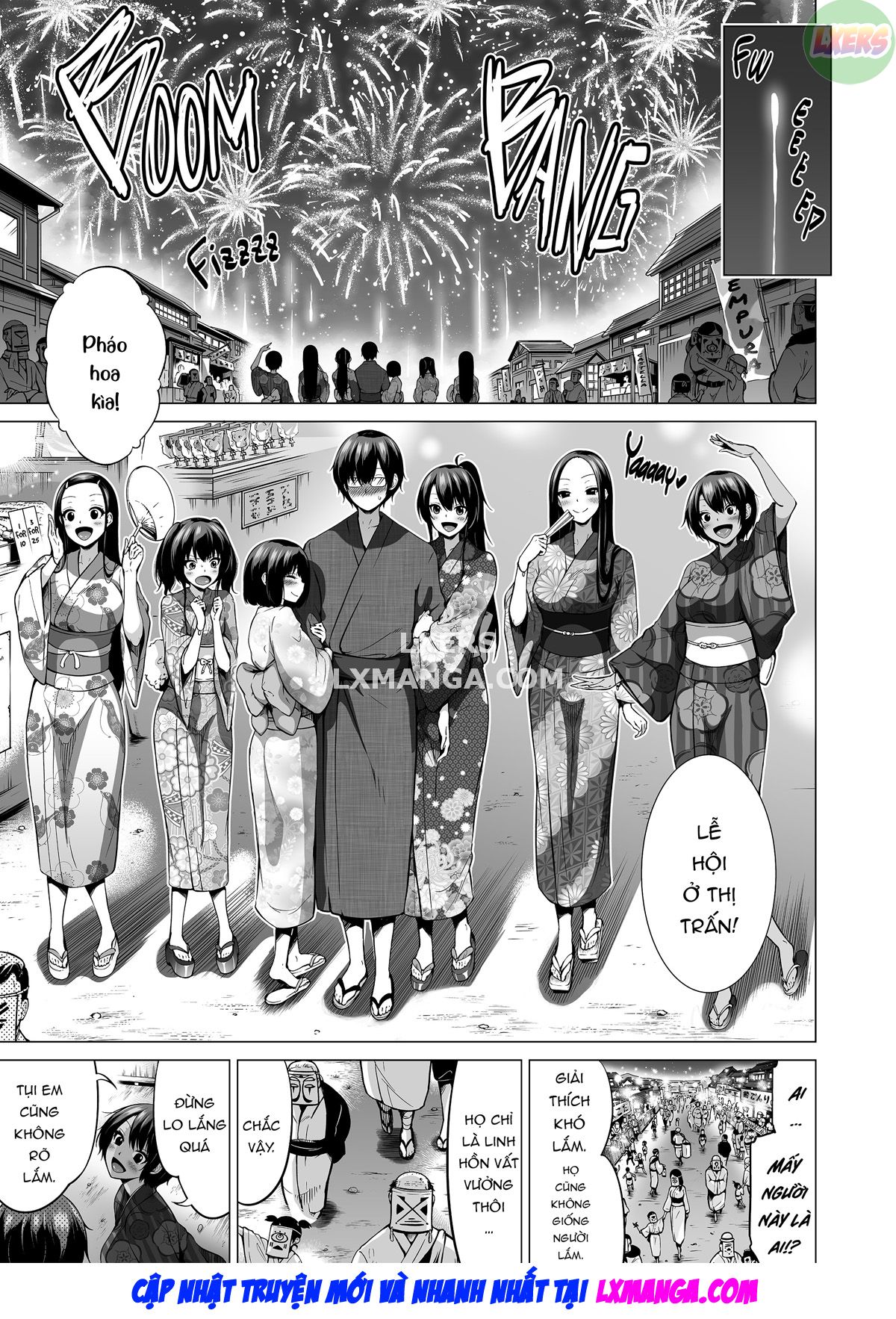 Đọc truyện hentai Nanaka no Rakuen ~Inaka no Gakkou de Bishoujo Harem - Chap 6: The Little Sisters Secret Base