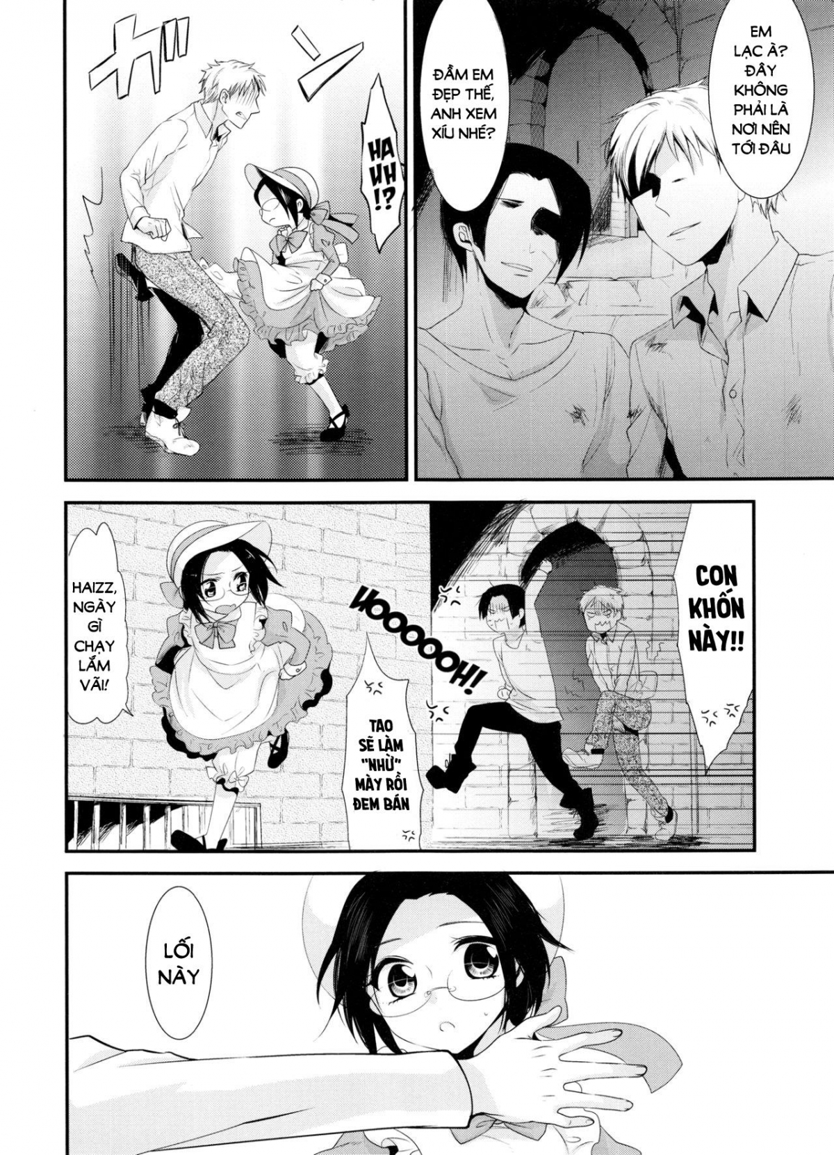 Đọc truyện hentai Kiss me once again (Shingeki no Kyojin) - Chap 1