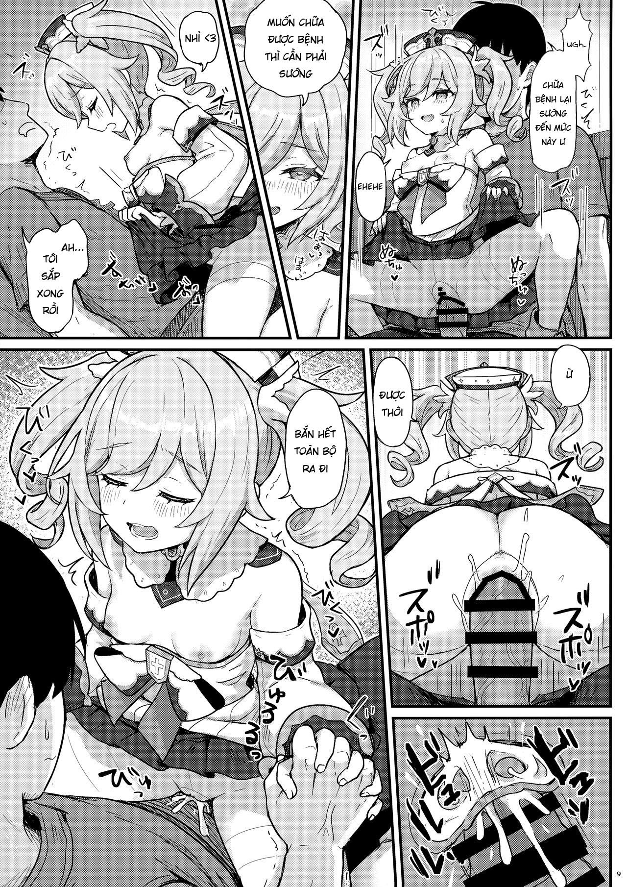 Đọc truyện hentai Barbara Gives You a Lewd Service - Oneshot