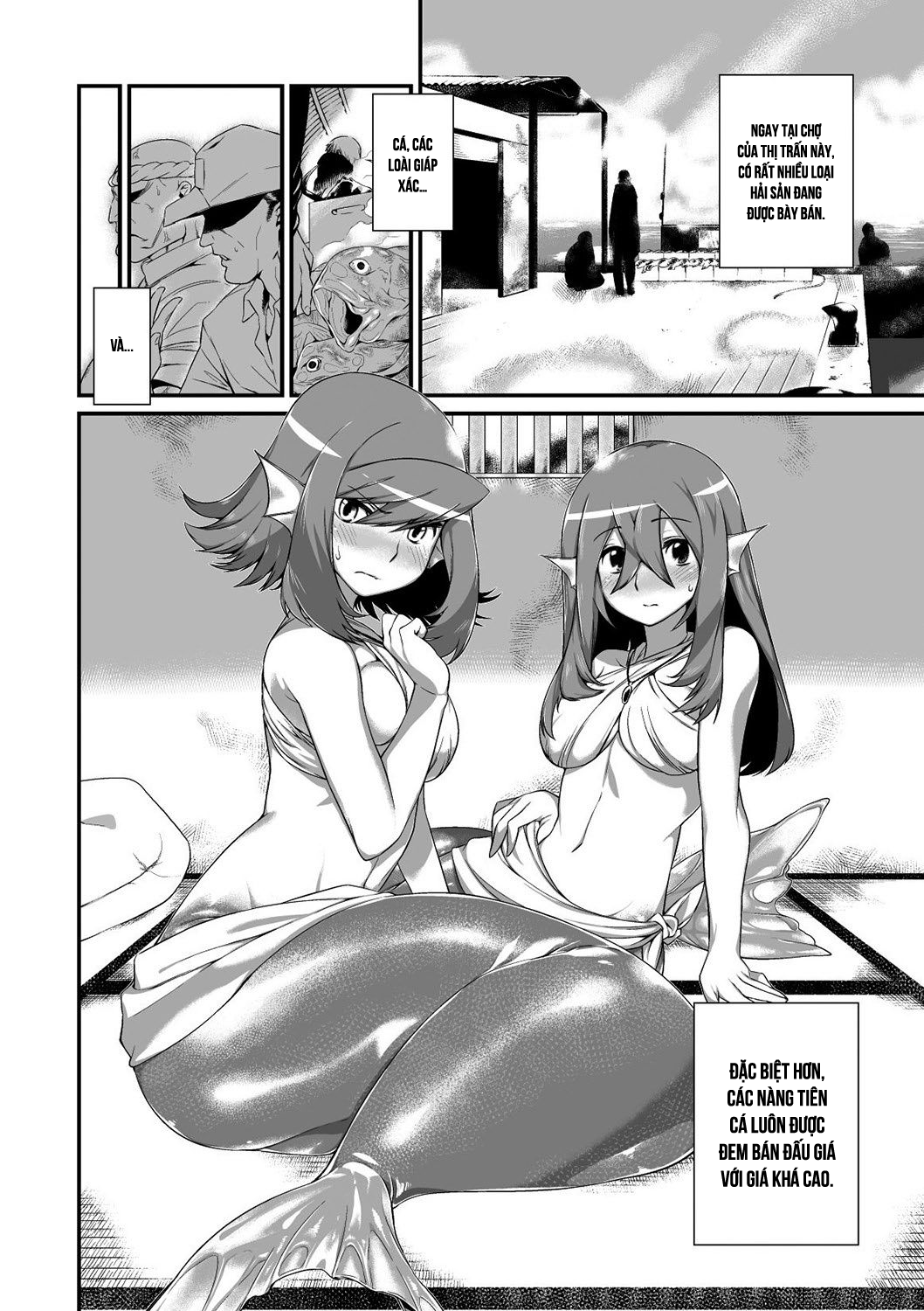 Đọc truyện hentai Buổi đấu giá nàng tiên cá - Oneshot