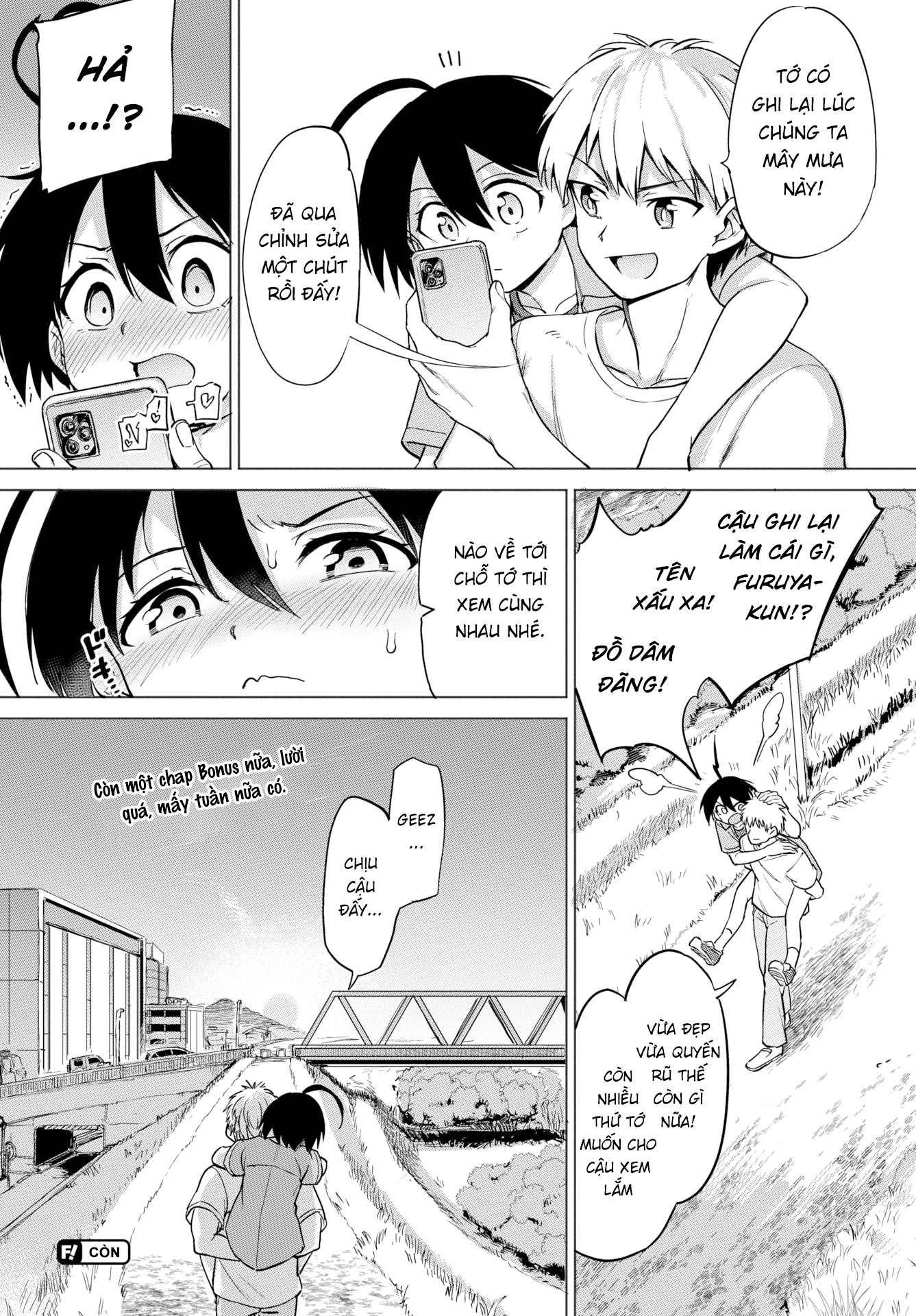 Đọc truyện hentai Furuya-kun & Oguri-san - Chap 6(Cuối)