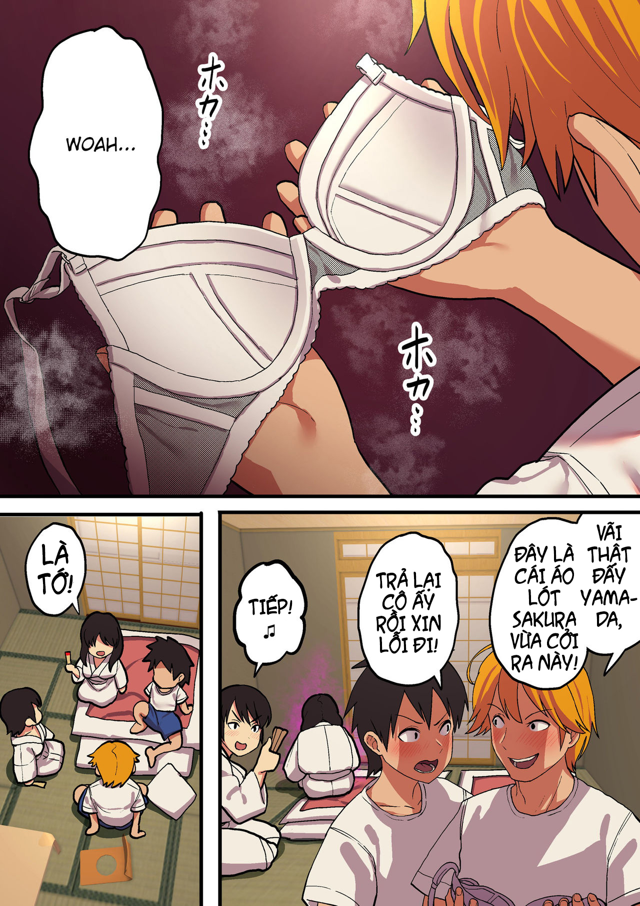 Đọc truyện hentai School Trip X King Game - Chap 1