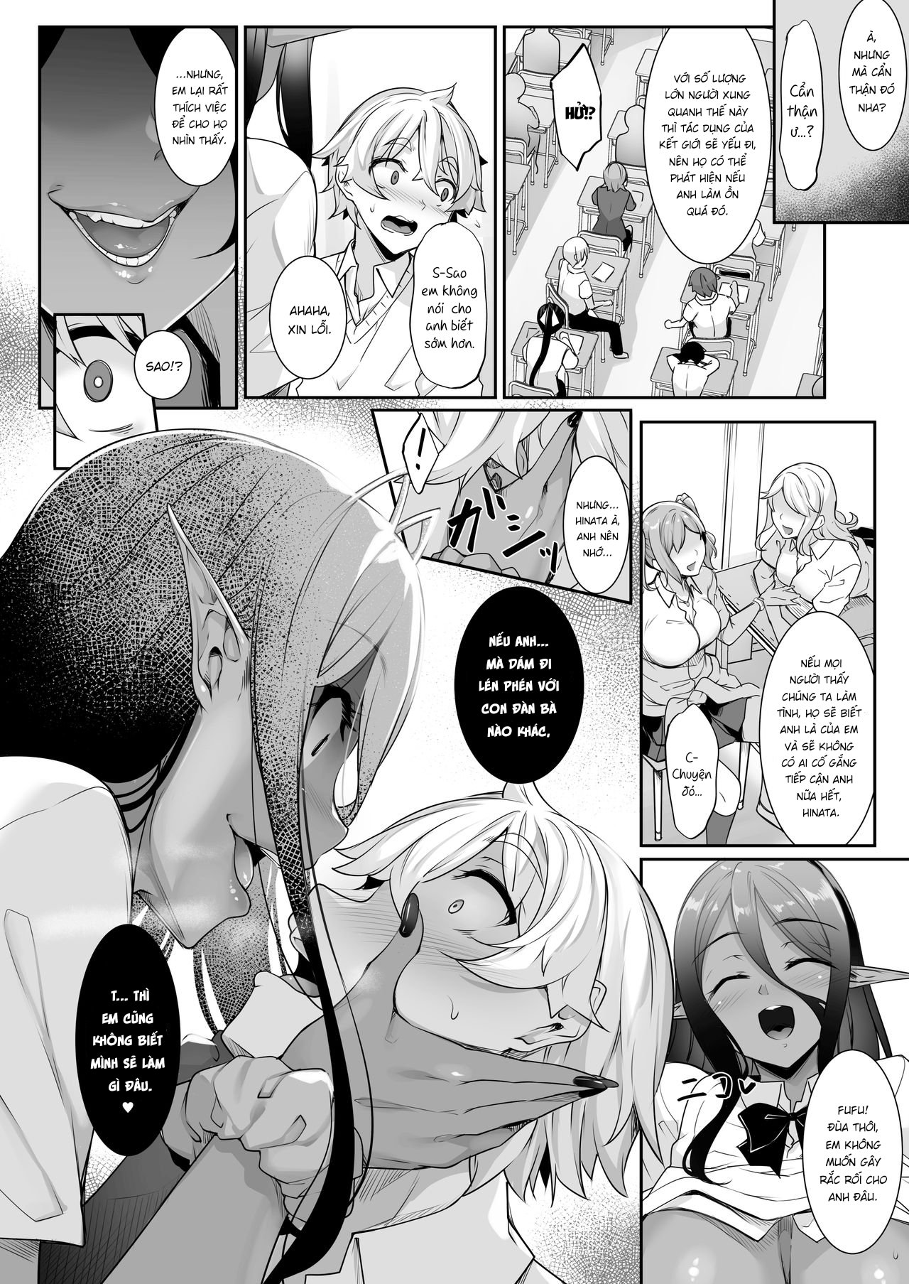 Đọc truyện hentai Nàng dark elf tự cao vì tôi mà đến thế giới khác - Chap 2
