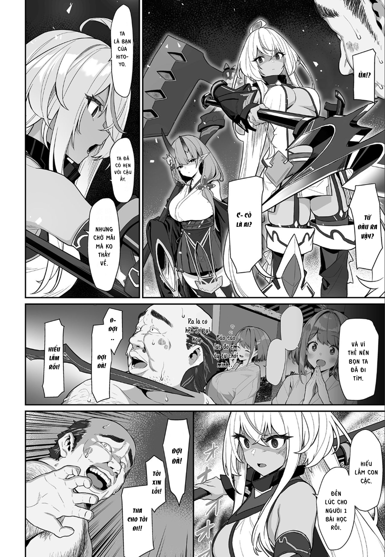 Đọc truyện hentai Hitoyo-chan no Junan 2 - Chap 3.