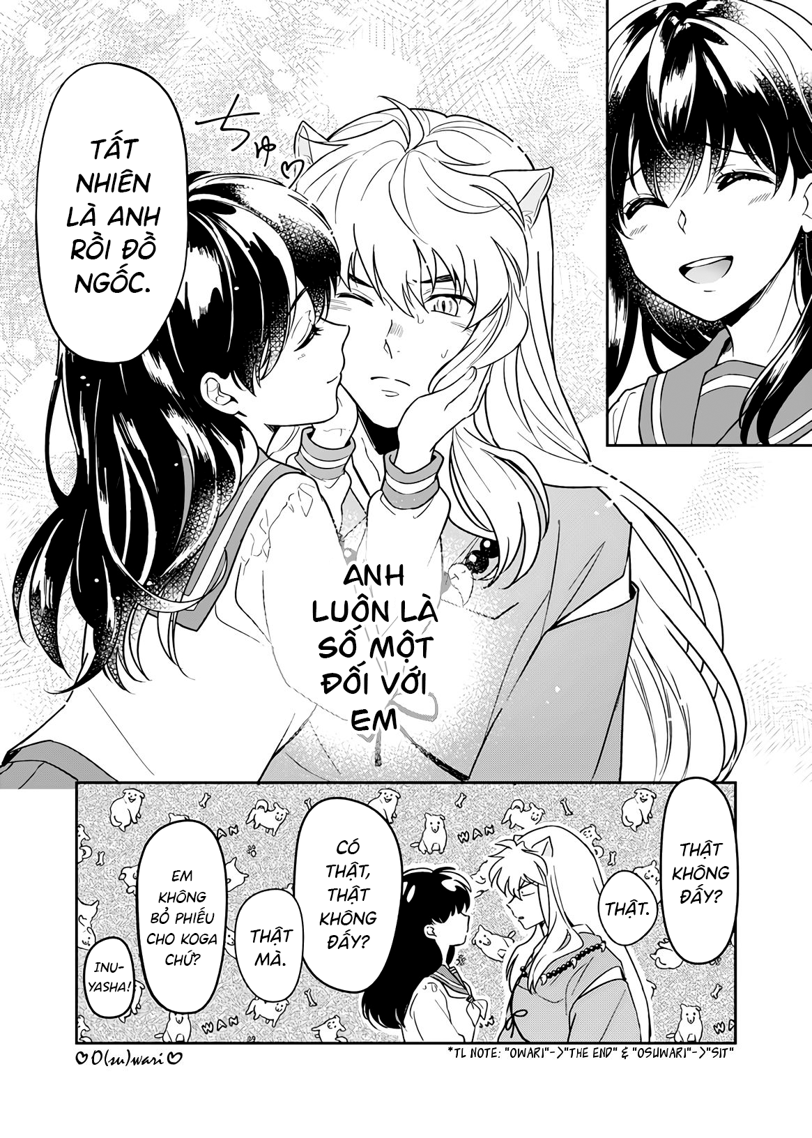 Đọc truyện hentai Tuyển tập Inuyasha - Chap 4: Cast an honest vote, please