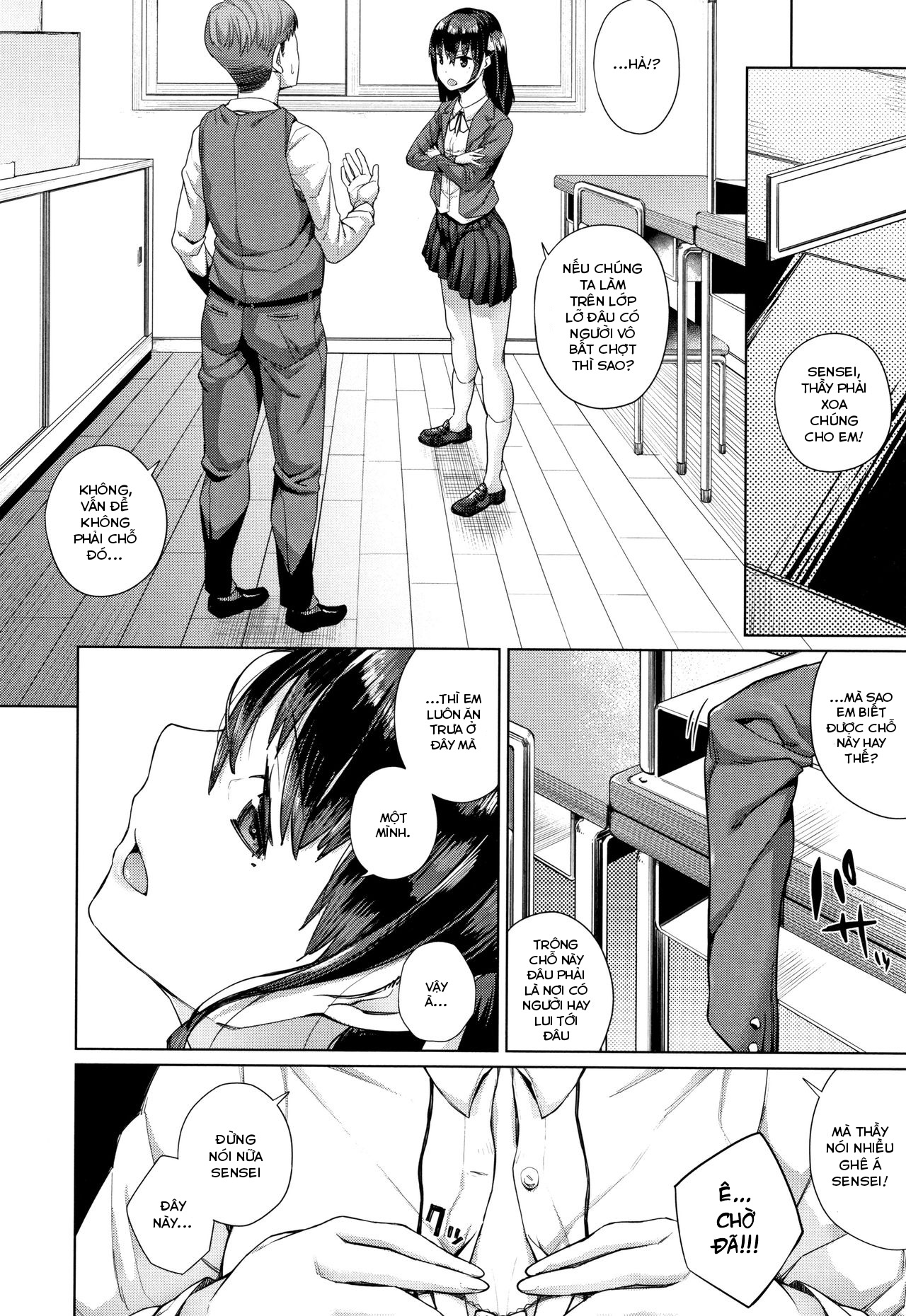 Đọc truyện hentai Oshini Yowai Onna - Ngoại truyện 3: Luyện ngực suốt bấy lâu, ngực tôi khủng lúc nào chẳng hay