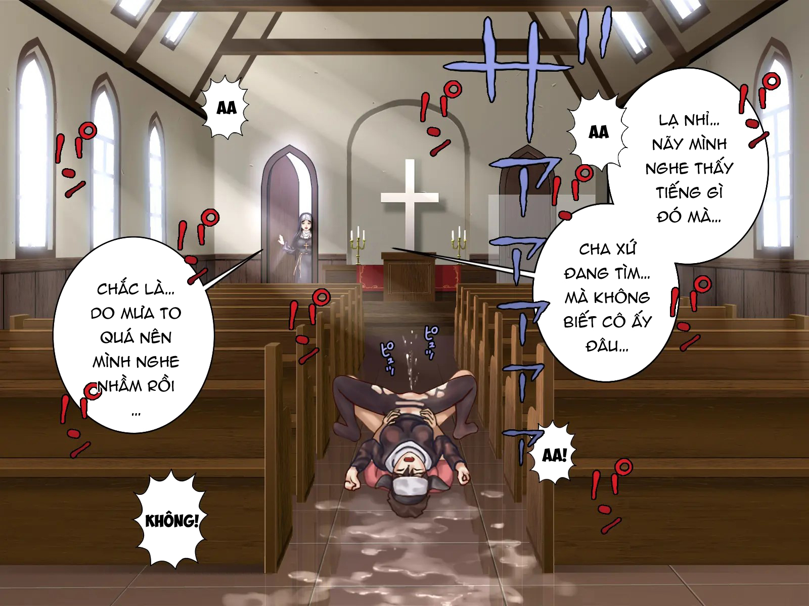 Đọc truyện hentai Âm đạo sám hối, nữ tu ở địa ngục dục vọng - Part 1