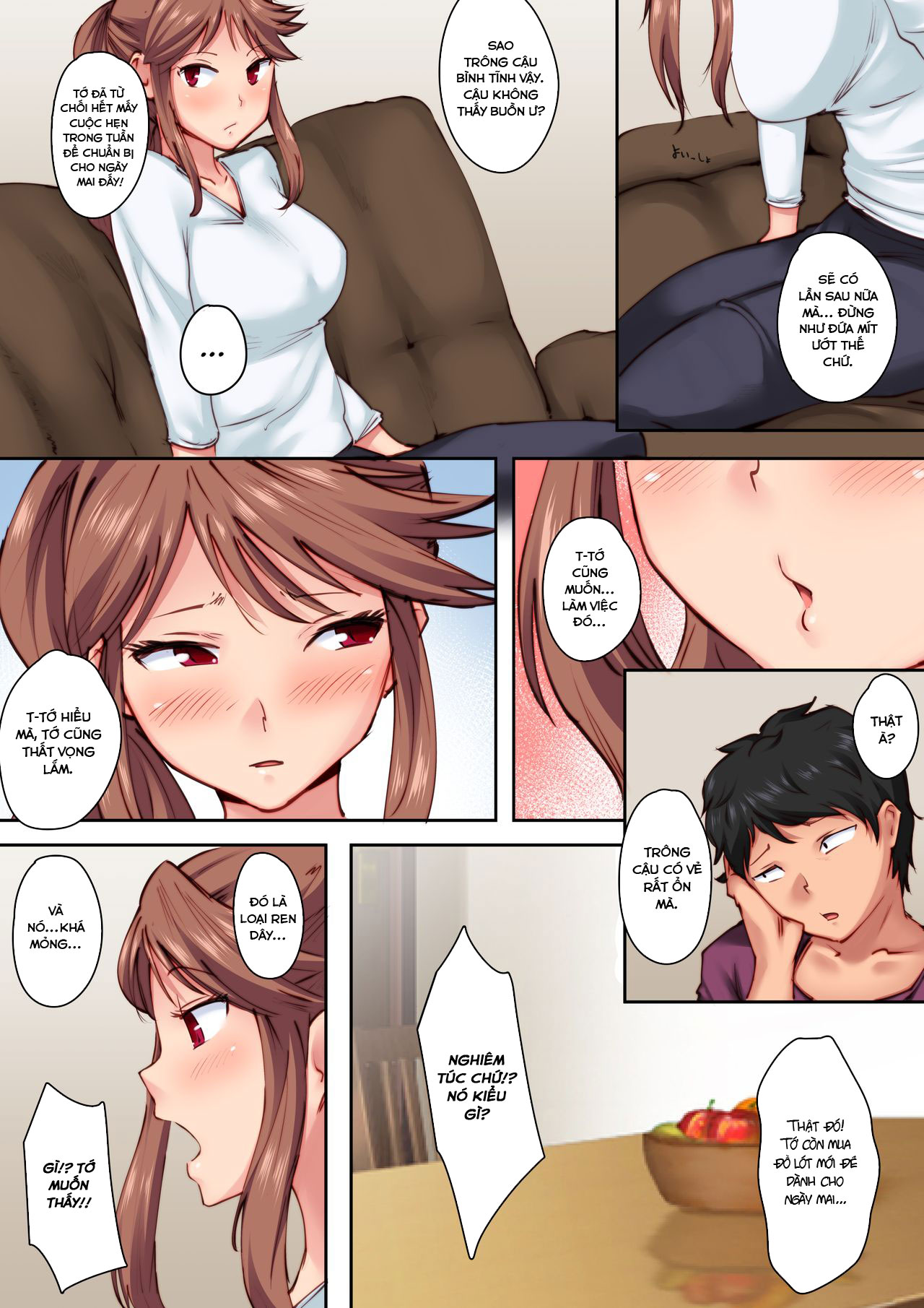 Đọc truyện hentai Home Alone Romp with my Childhood Friend - Oneshot