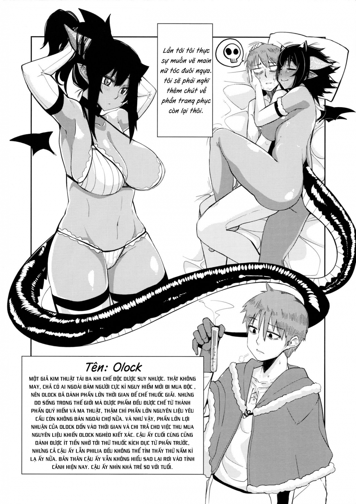Đọc truyện hentai Different World Girl - Chương 1.5