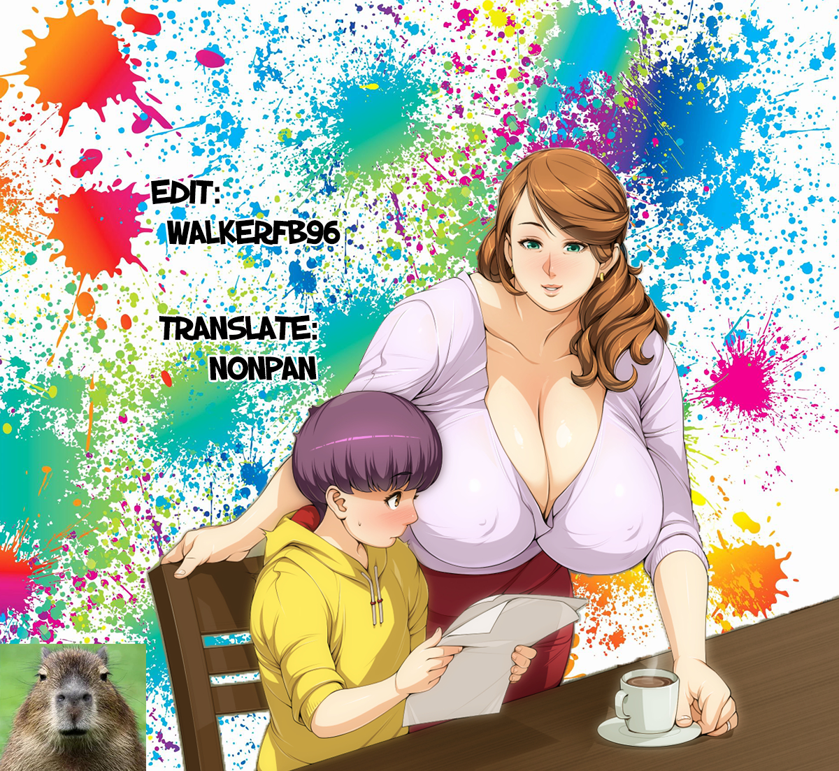 Đọc truyện hentai Oba-san to Boku no H na Obenkyou - Chap 3