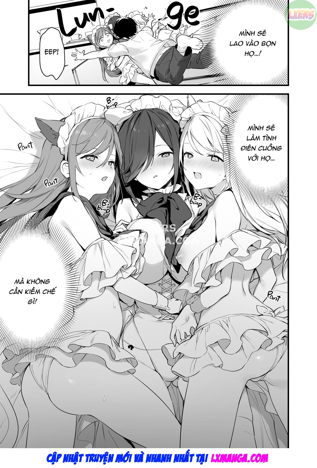 Đọc truyện hentai Quy ước 2 cô gái hầu nữ - Oneshot