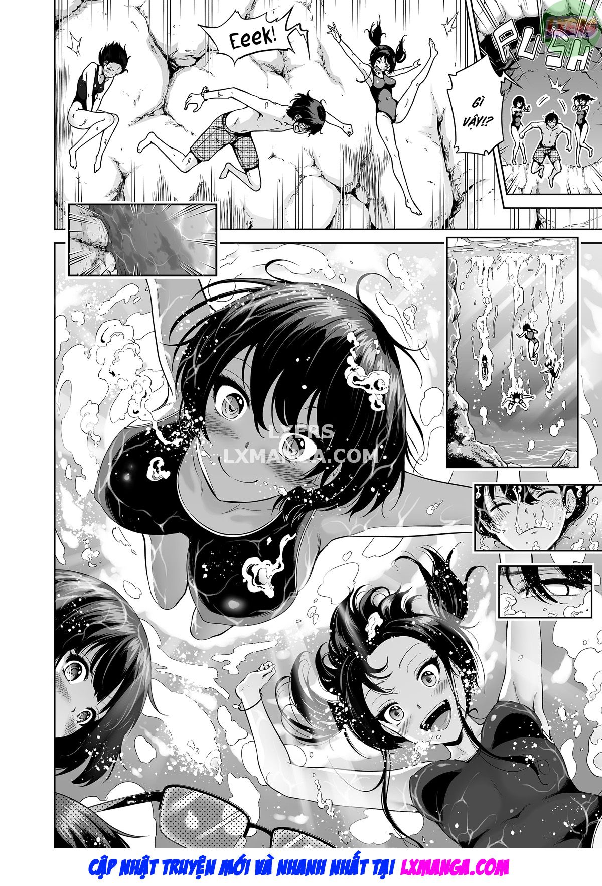Đọc truyện hentai Nanaka no Rakuen ~Inaka no Gakkou de Bishoujo Harem - Chap 6: The Little Sisters Secret Base
